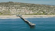 An image of a pier in Orange County