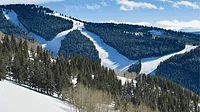 An image of Vail Ski resort during a snowy season