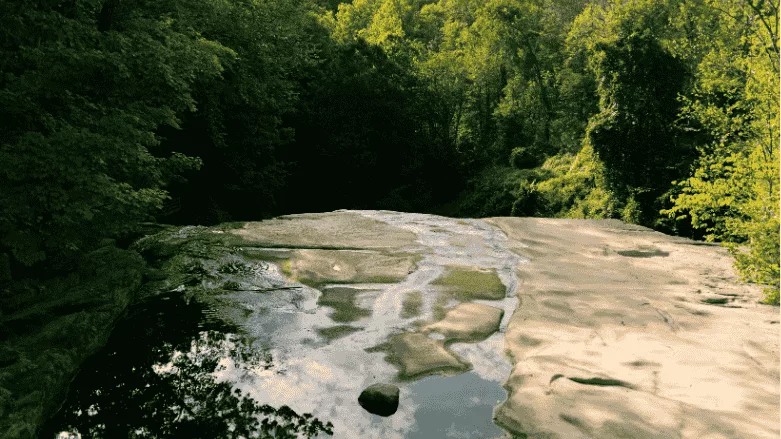 An image of a scenic waterfall in Ohio