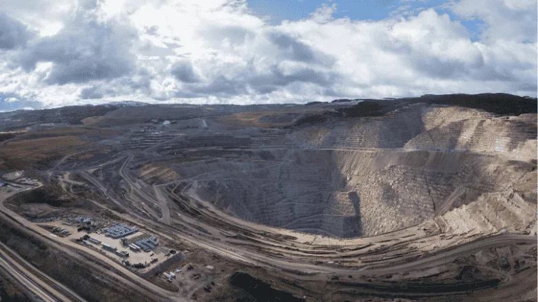 An image of a copper mine