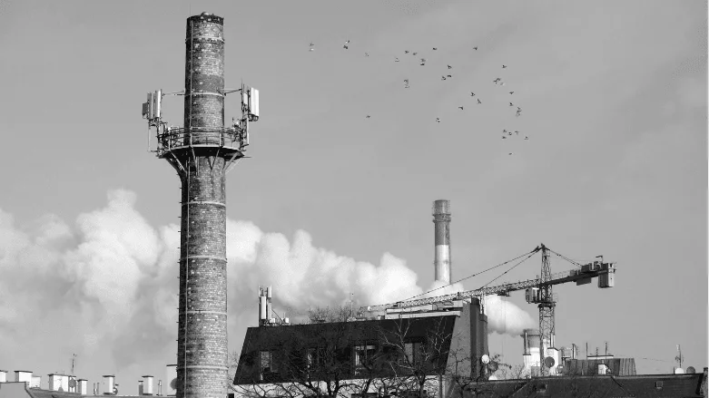 An image of a superfund site