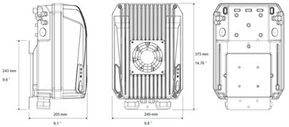 Compact NEMA 4X enclosure