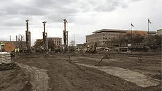 An image of a geothermal drill site