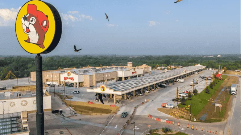 An image of a newly constructed buccces