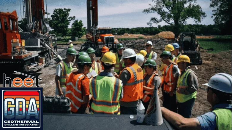 AN image of drillers and the logo