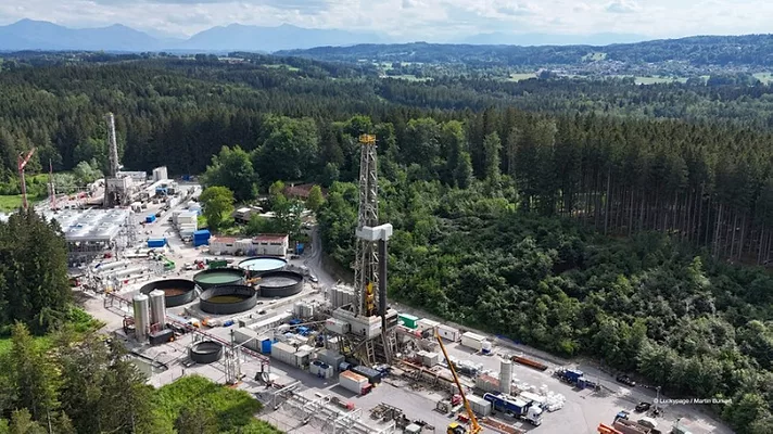 An image of a geothermal system in Germany