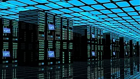 An image of a data center