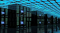 An image of a data center