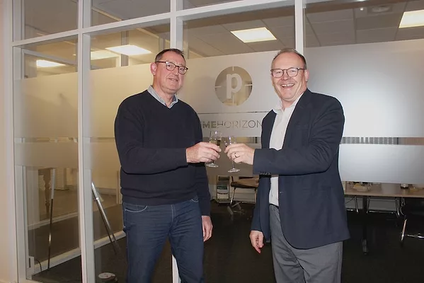 Simon Kench, left, and Nick Dekker just executed a buyout of Houston-based Prime Horizontal with the goal of expansion into more global markets. 