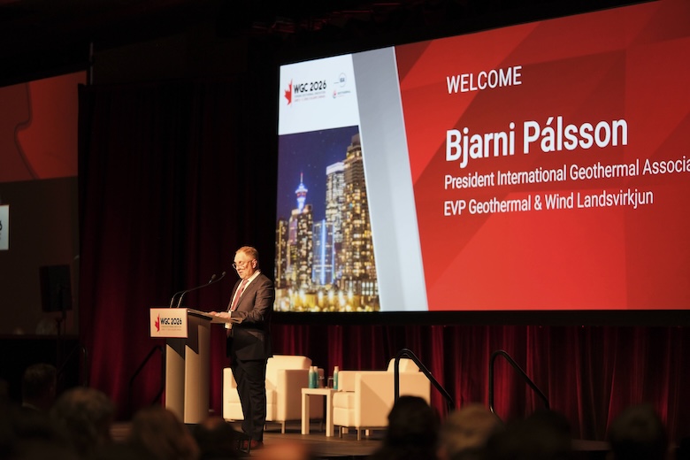jarni Palsson, president of the International Geothermal Association