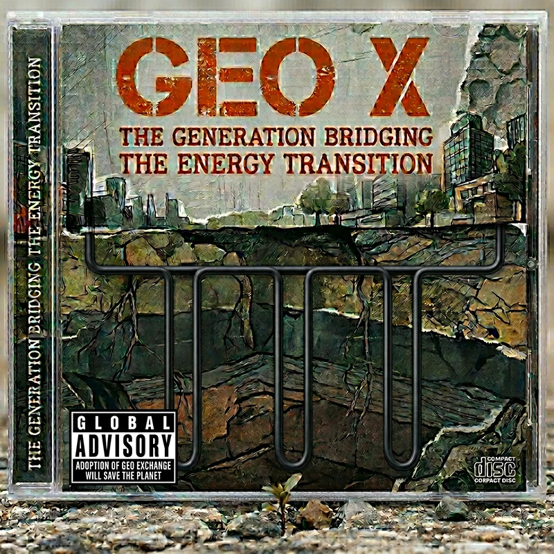A CD cover featuring Geo X