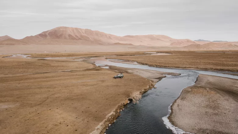 Waterway on tribal lands