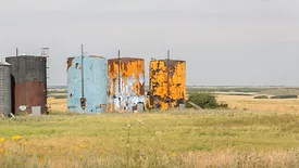 Abandoned oil wells