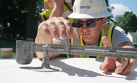 A Young Driller learning on the job