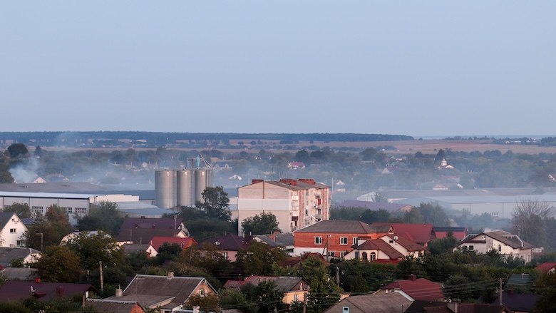  Small town and rural home impacted by surrounding industrial expansion. 