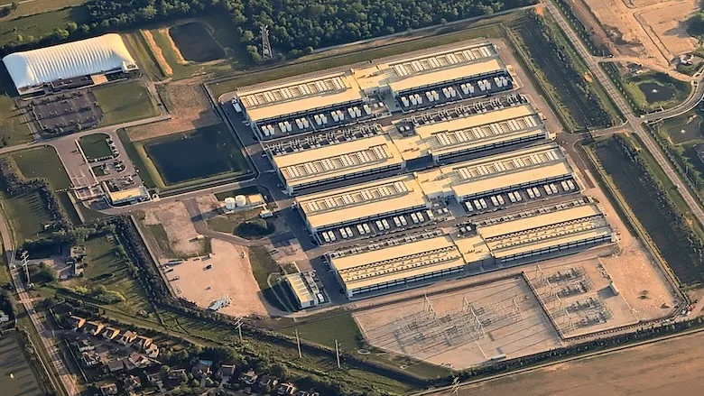 Image of a data center