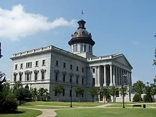 A view of the State House in South Carolina