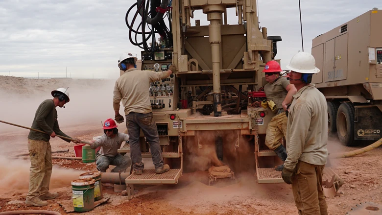 USAF Red Horse Drilling Site