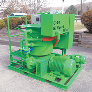 A colloidal mixer for geothermal applications.