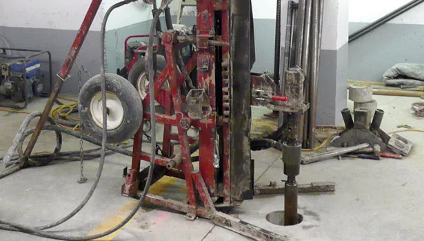 Drilling inside