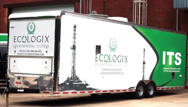 Ecologix can meet federal frack water regulations