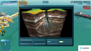 Maersk creates online drilling game