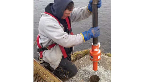 before the decommissioning job well rises