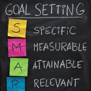 The dawn of the New Year offers a great opportunity to set goals, but follow-through depends on being realistic and setting a deadline.