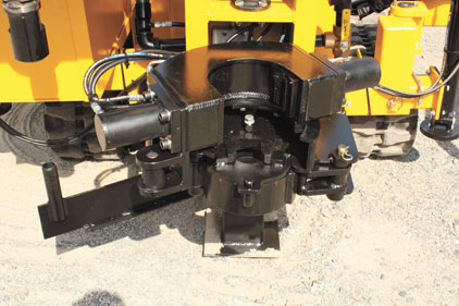 Hands-Free Clamping Boosts Drilling Safety, 2014-04-01