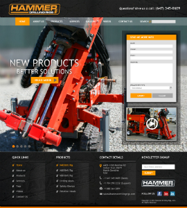 Hammer Drilling Rigs new website