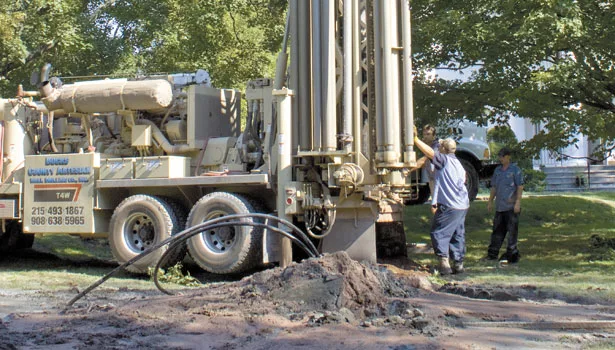 Antonio Poccia chose a vertical loop rather than a horizontal loop to limit the impact on the yard.