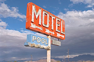 Motel Pool Sign