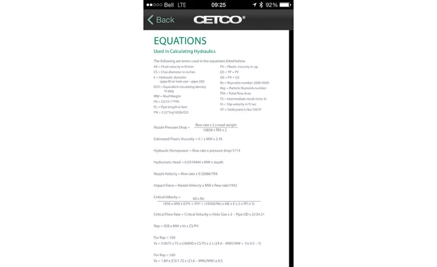 CETCO Drilling Mobile Phone Apps