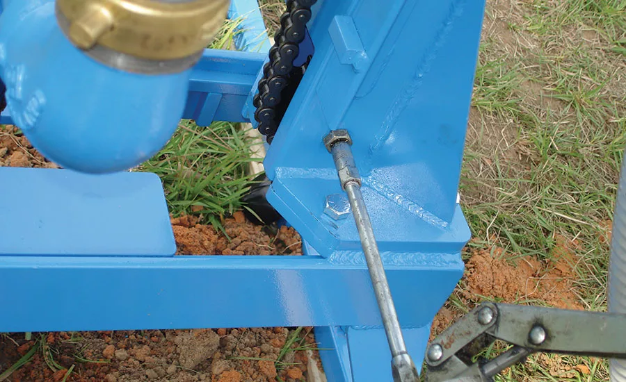 operators inject grease into fittings