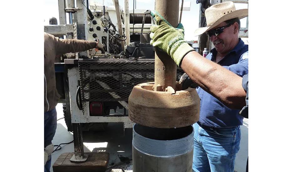 Reconstruction of a well