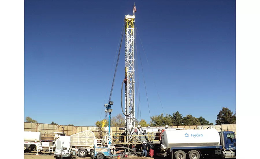 Aquifer storage and recovery entails injecting water in wet times, drawing in dry times