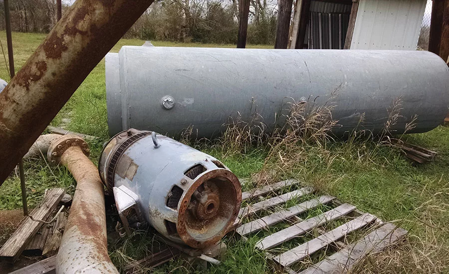 Pressure tank donated