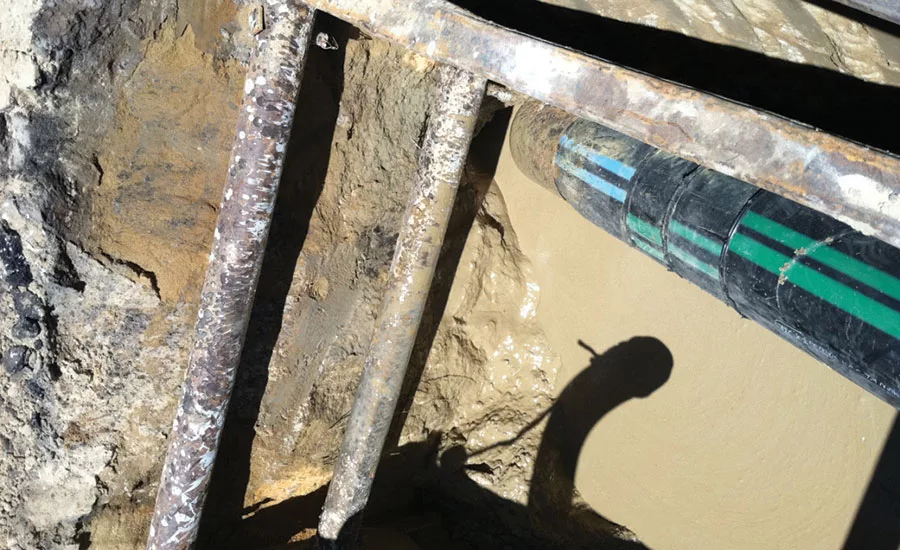 Drilling fluid varies according to soil conditions