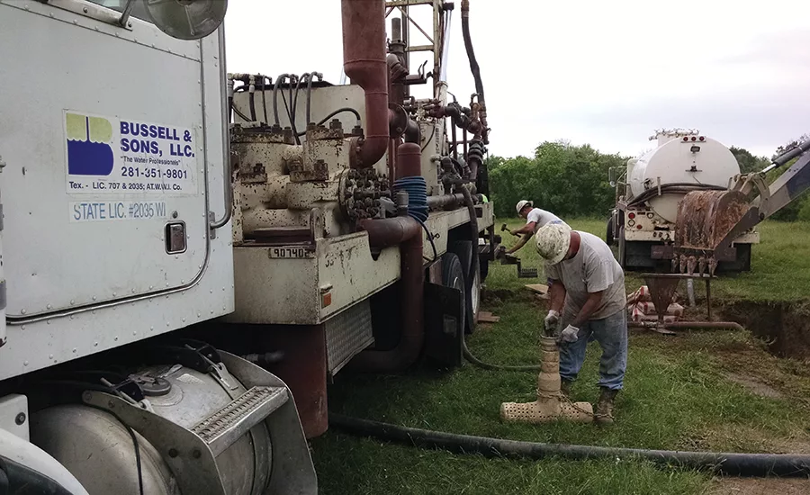 Bussell & Sons drilled the well