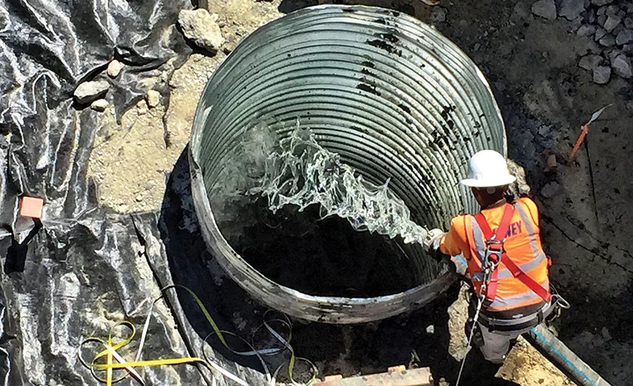 drilling foundation shaft