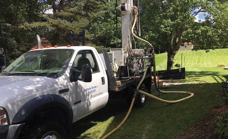 geothermal loop installation
