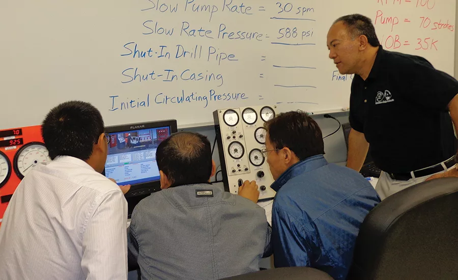 Murchison Drilling School instructors