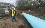 pipe made from DR 21 Fusible PVC