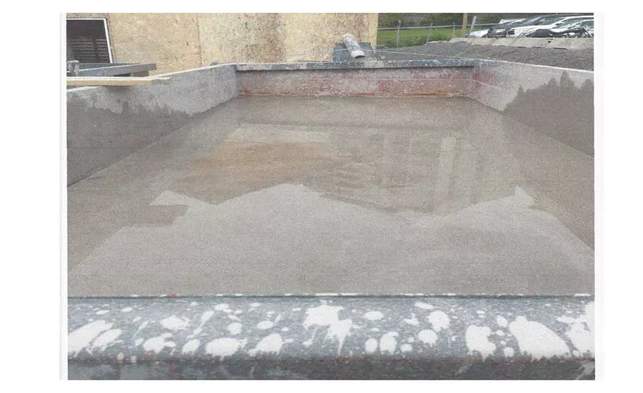 liquid drilling spoils