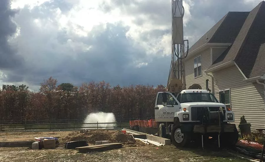 water well installation