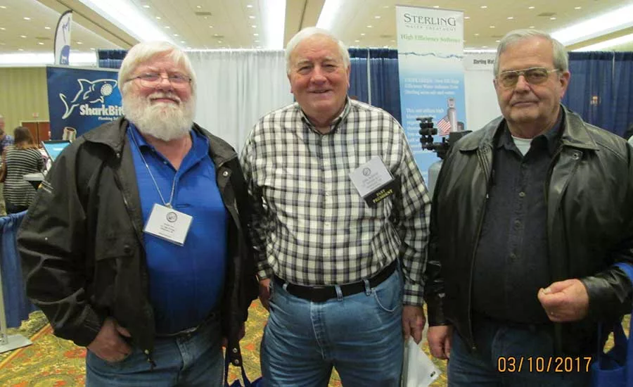 Jerry Hart, John Schmitt and Jerry Frick