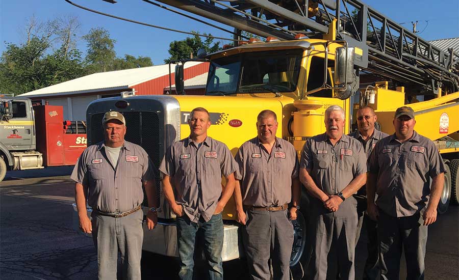 Stackhouse & Son drilling crew