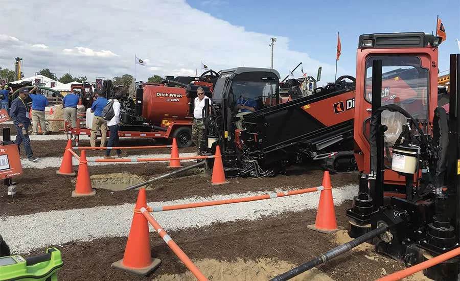 heavy equipment demo at ICCUE