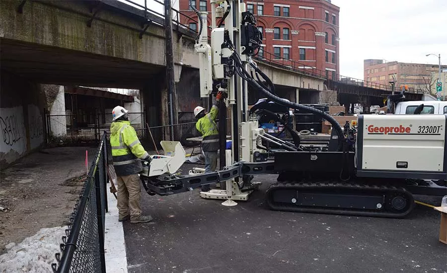 Geoprobe 3230DT drilling rig