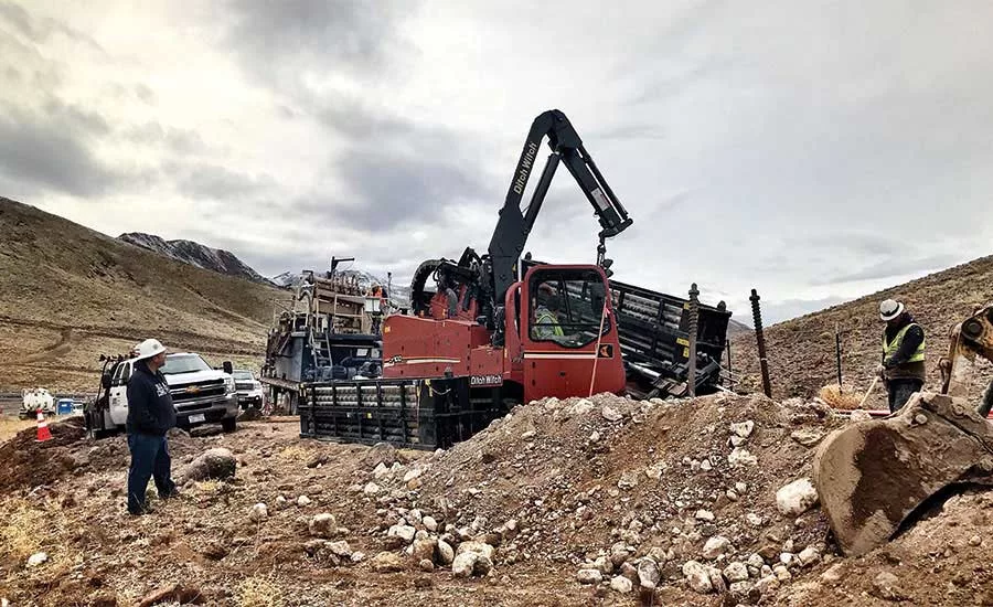 jobsite with tough soil conditions